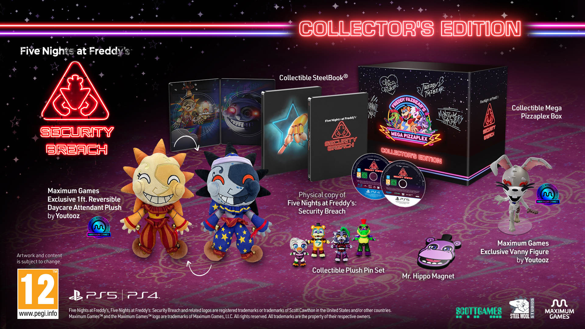 Five Nights at Freddy's: Security Breach Collector's Edition - PS4