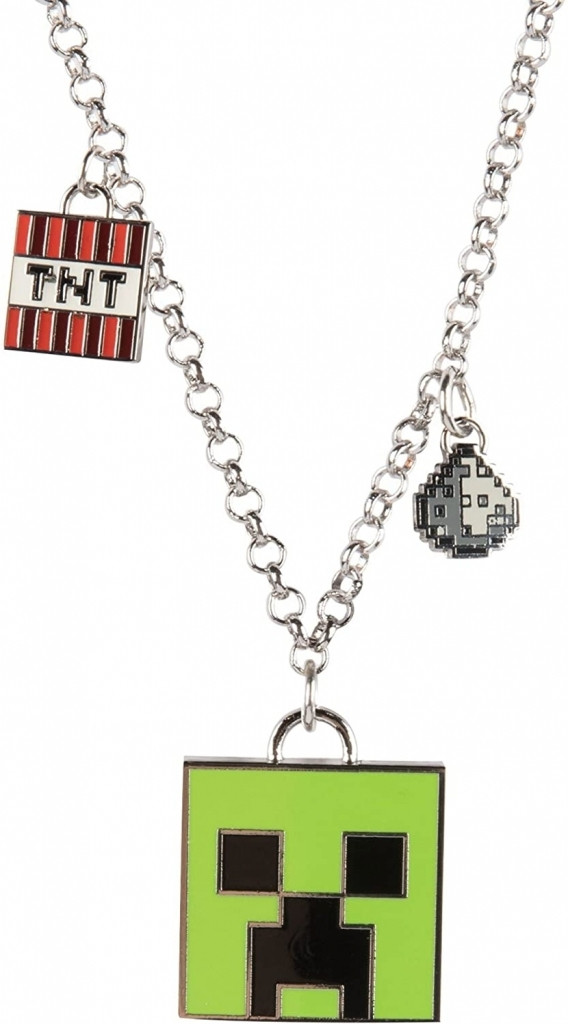 Minecraft - Enchanted Creeper Necklace