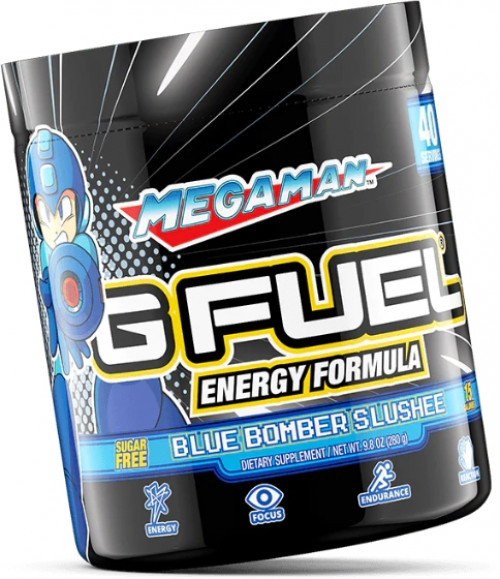 GFuel Energy Formula - Mega man Blue Bomber Tub