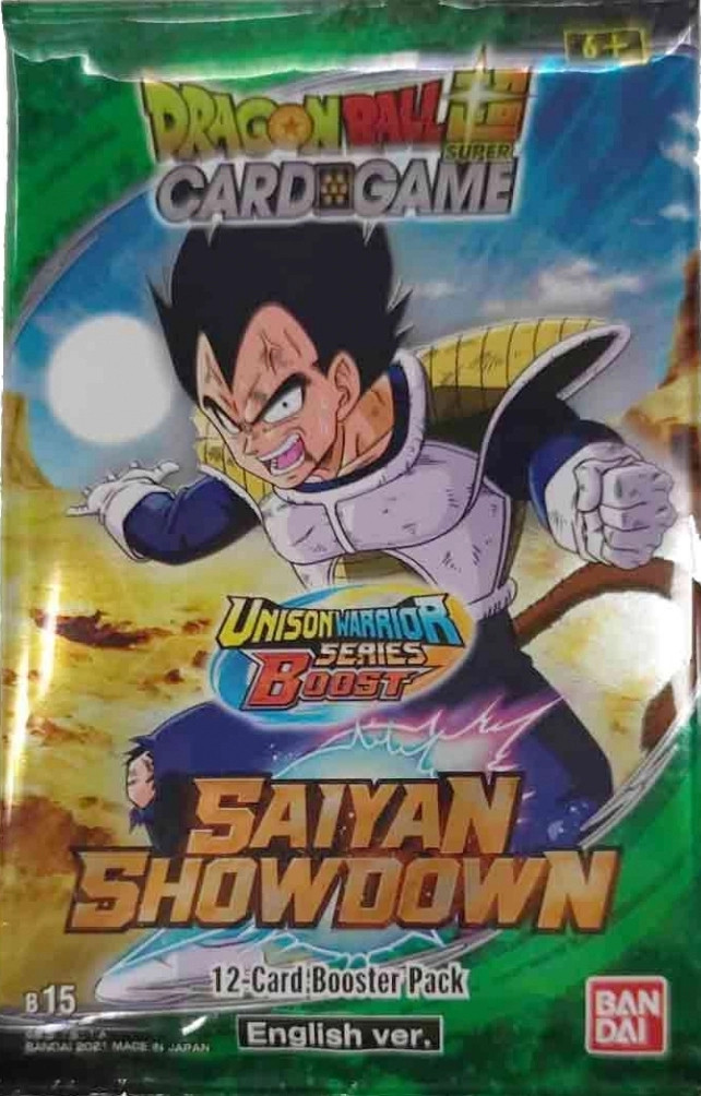 TCG Dragon Ball Saiyan Showdown Booster Pack