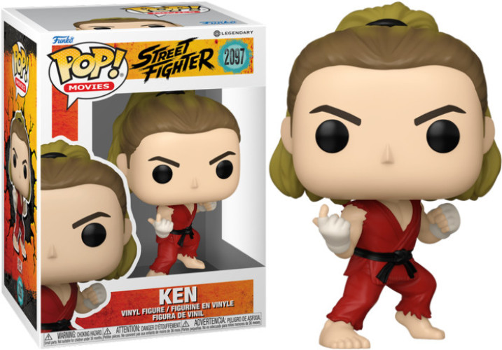 Street Fighter (Movie) Funko Pop Vinyl - Ken (2097)