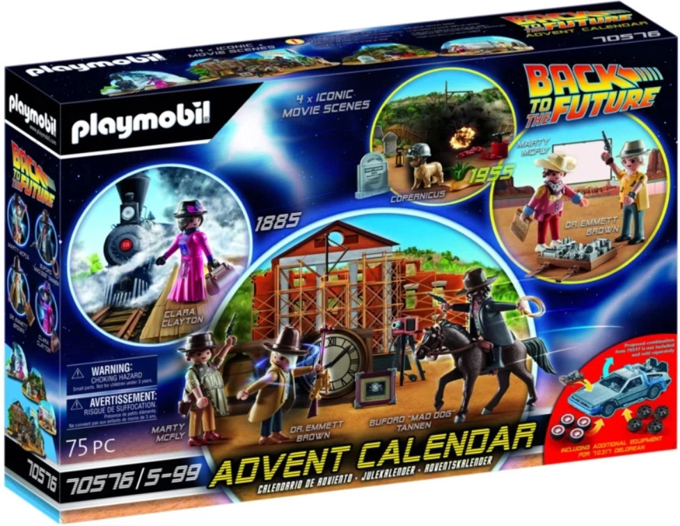 Playmobil Back to the Future - Advent Calendar (70576)