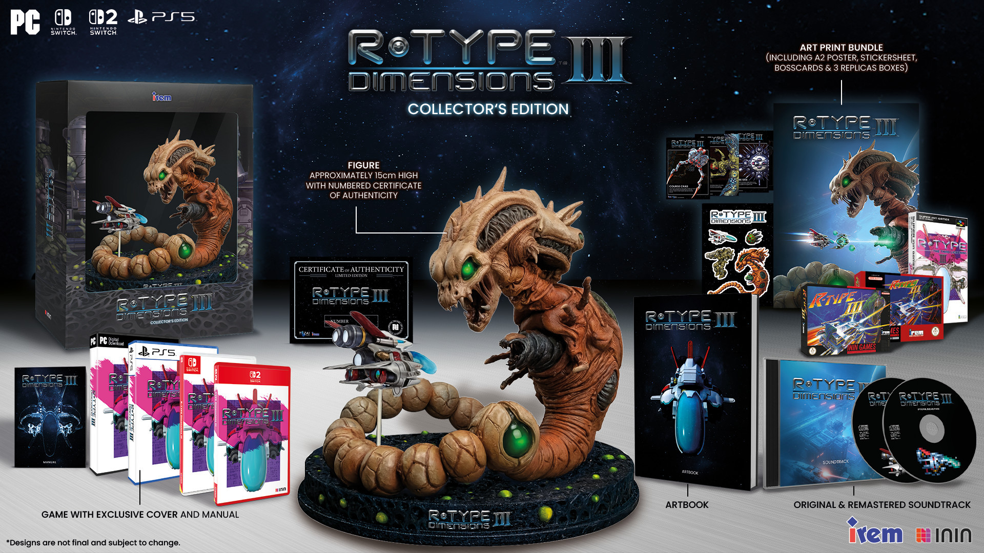 ININ Games R-Type Dimensions III Collector's Edition