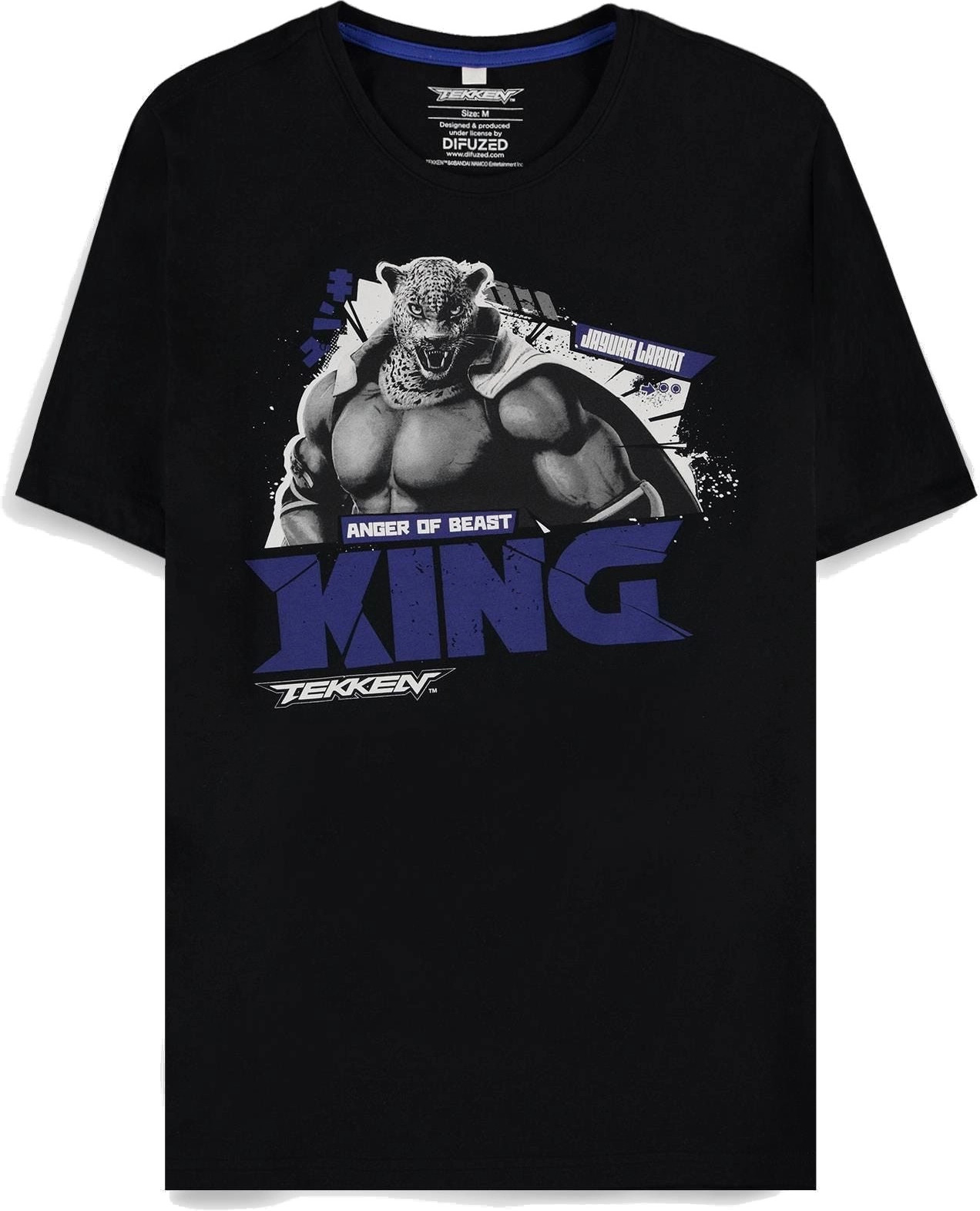 Tekken Heren Tshirt -XL- King Zwart