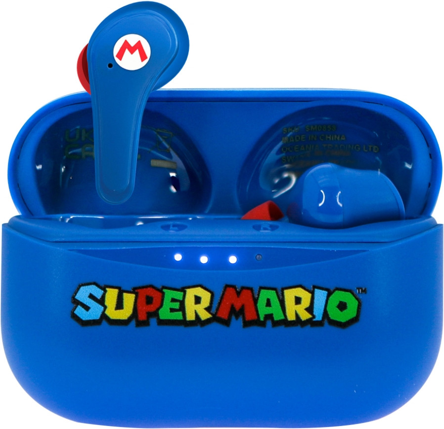 OTL True Wireless Sound Earpods - Super Mario Blue