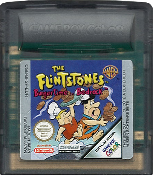 The Flintstones Burgertime In Bedrock (losse cassette)