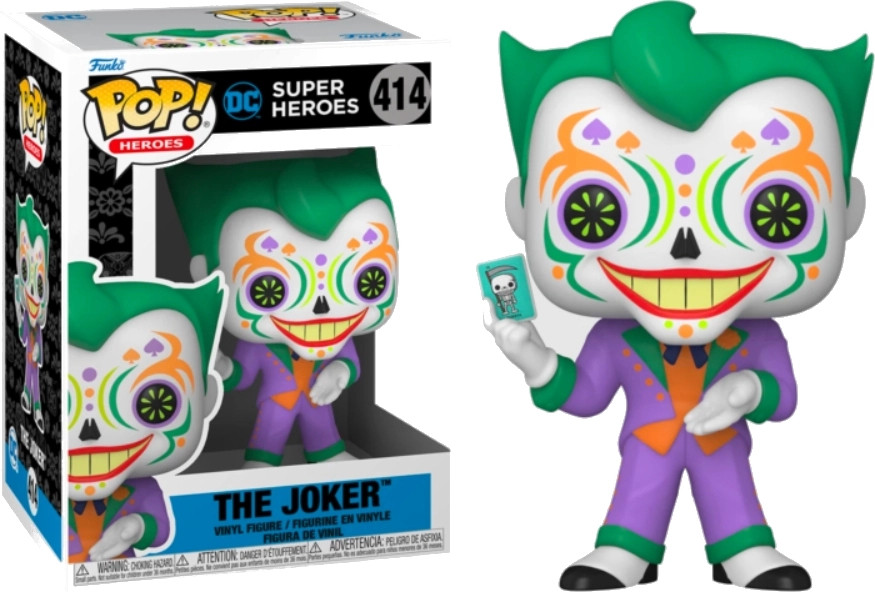 DC Super Heroes Dia de los Muertos Pop Vinyl The Joker
