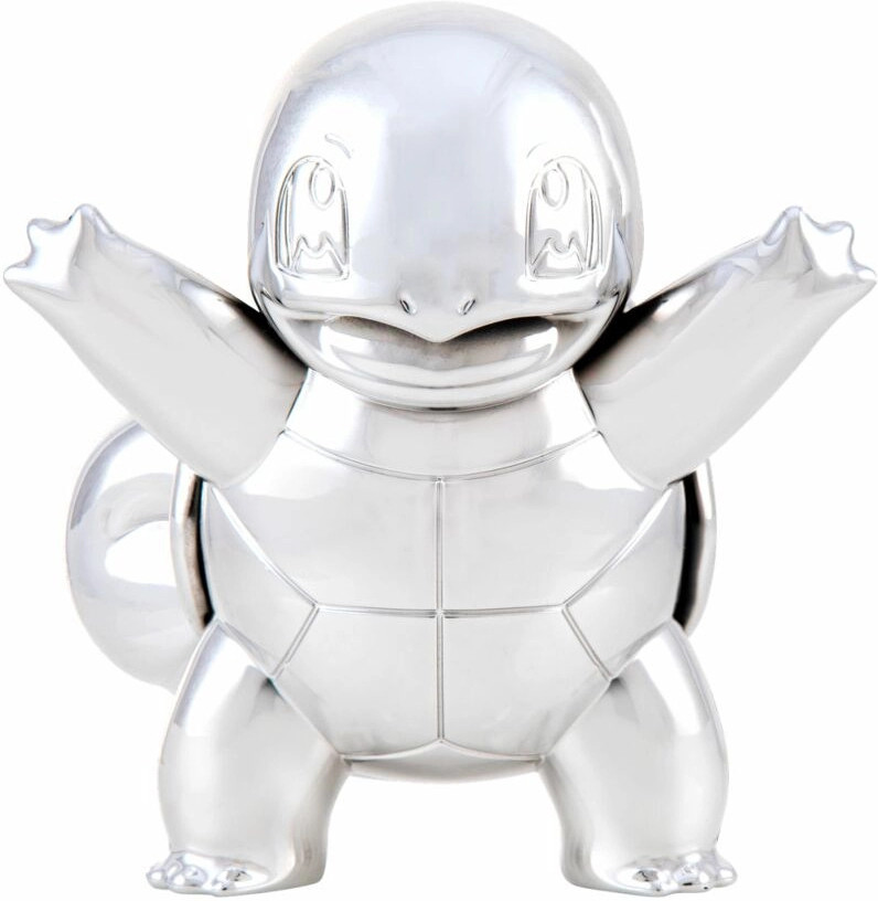 Pokemon 25th Anniversary Figure - Silver Squirtle afbeelding