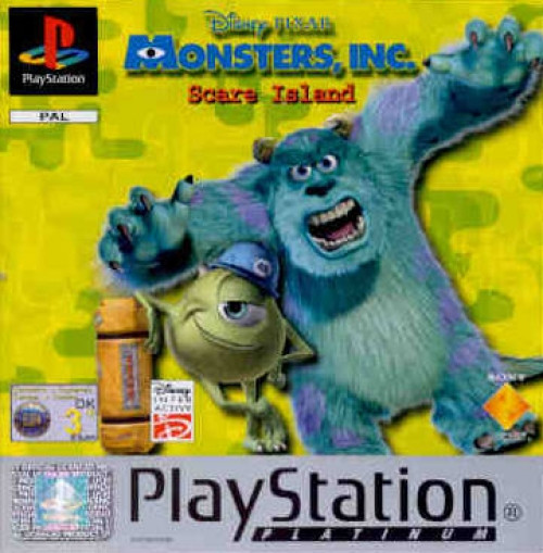 Monsters En Co. Schrik Eiland (platinum)