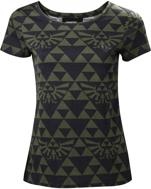 Zelda - Green and Black Hyrule T-shirt