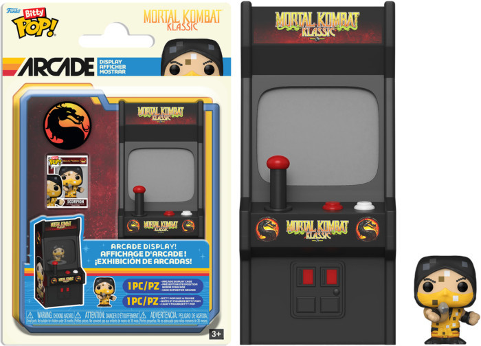 Mortal Kombat Funko Bitty Pop! Arcade: Scorpion