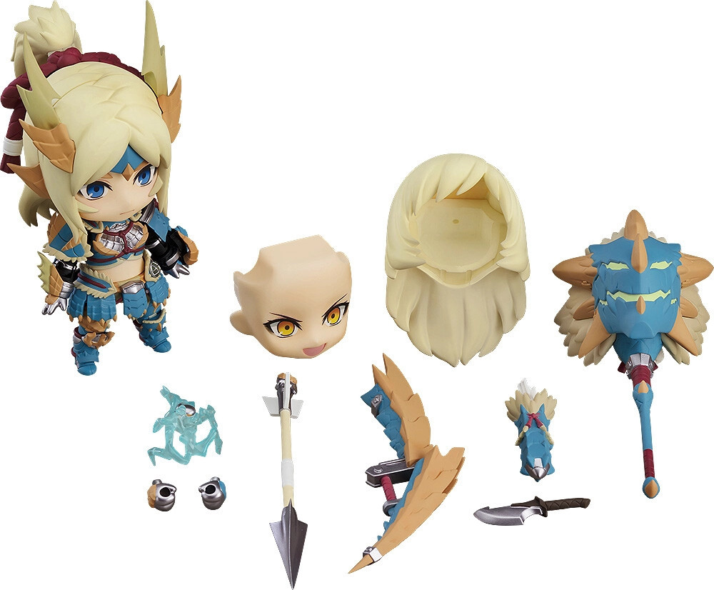 Monster Hunter World Iceborne Nendoroid - Female Hunter Zinogre Alpha Armor Deluxe Edition