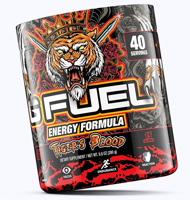 GFuel Energy Formula - Tiger's Blood Tub