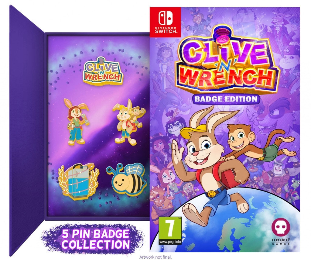Clive 'n' Wrench Badge Edition