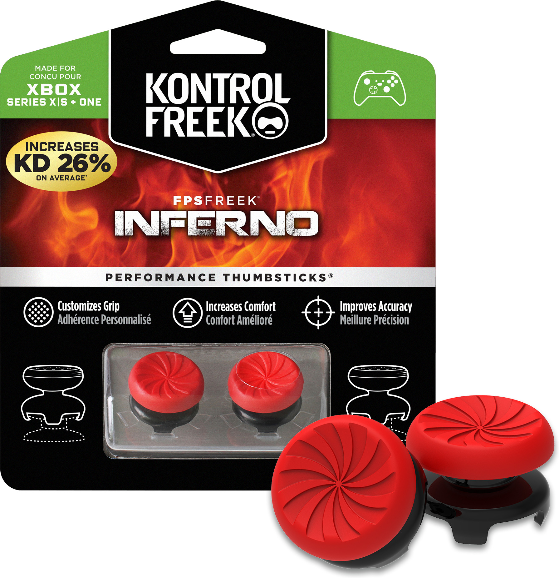 KontrolFreek - FPS Freek Inferno Thumbsticks