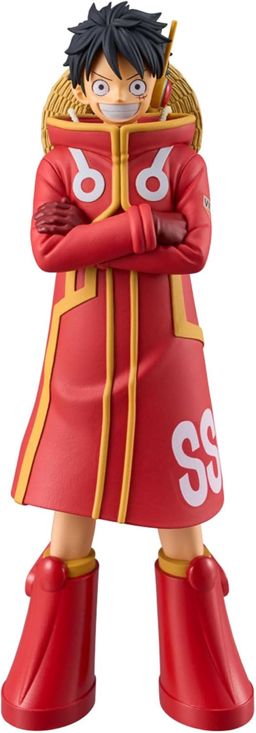 One Piece DXF - The Grandline Series Egg Head Figure - Monkey D. Luffy (25h Anniversary) afbeelding