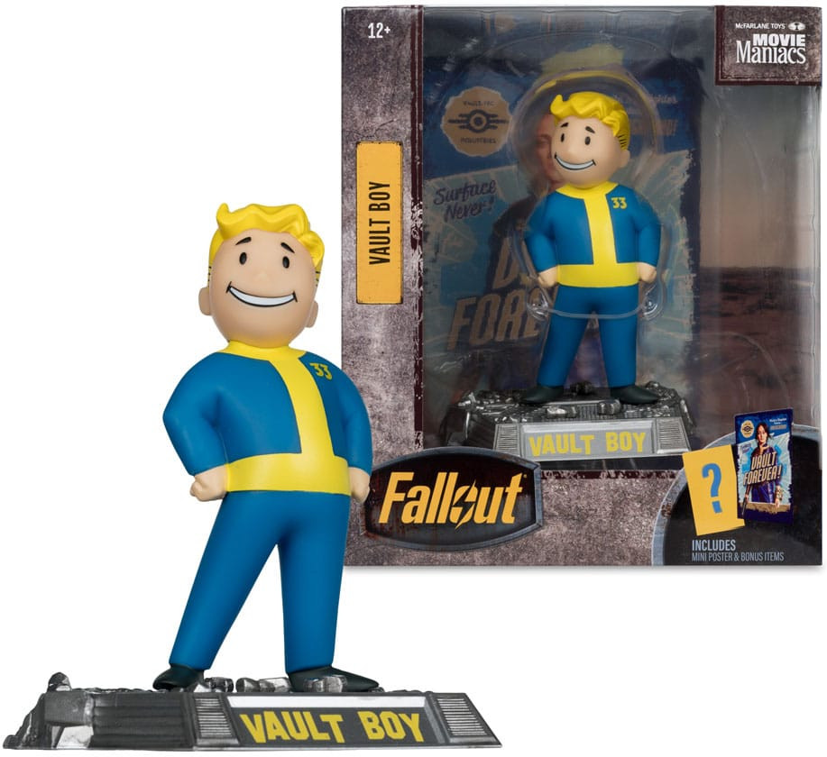 Fallout Movie Maniacs Statue - Vault Boy Ver. 2 afbeelding