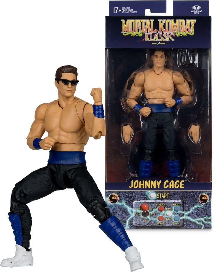 Mortal Kombat Klassic Action Figure - Johnny Cage