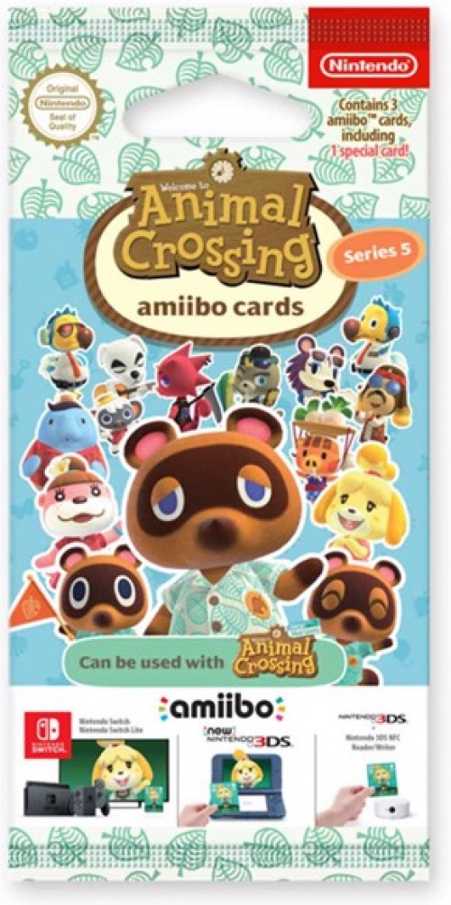 Animal Crossing Amiibo Cards Serie 5 (1 pakje)