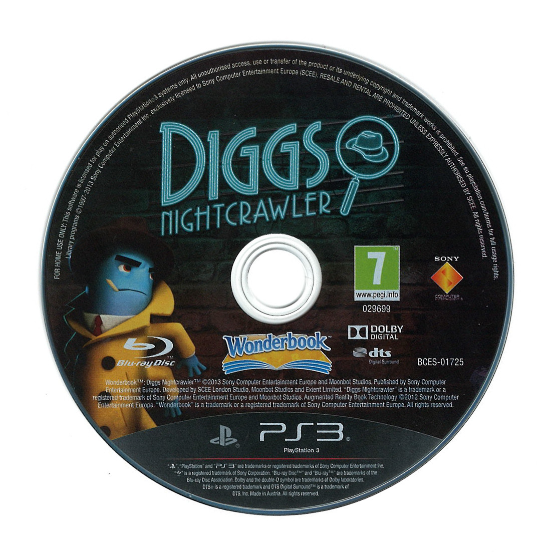 Wonderbook Diggs Nightcrawler (losse disc)