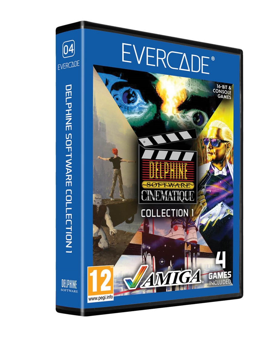 Evercade Delphine Amiga - Home Computer Classics - cartridge 1 - games