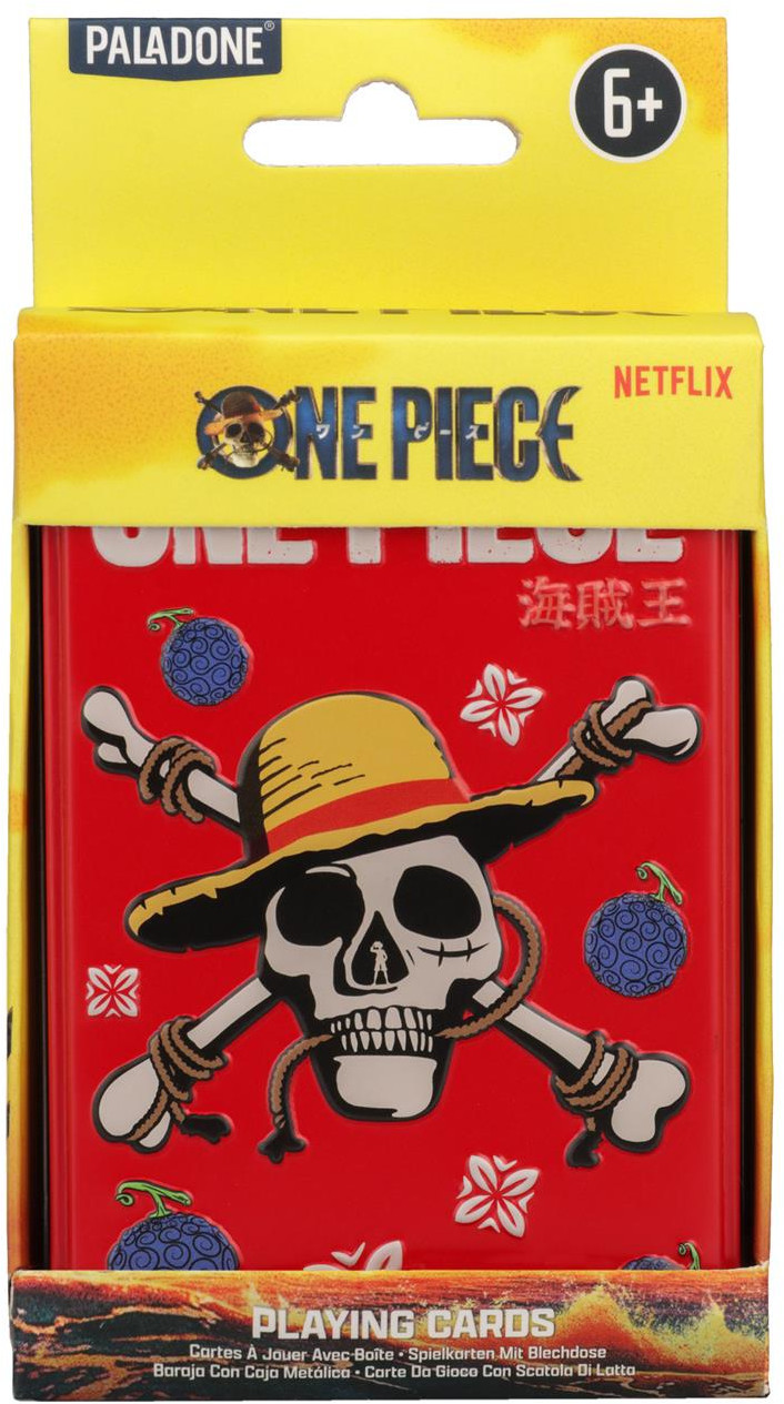 One Piece - Playing Cards in Shaped Tin afbeelding