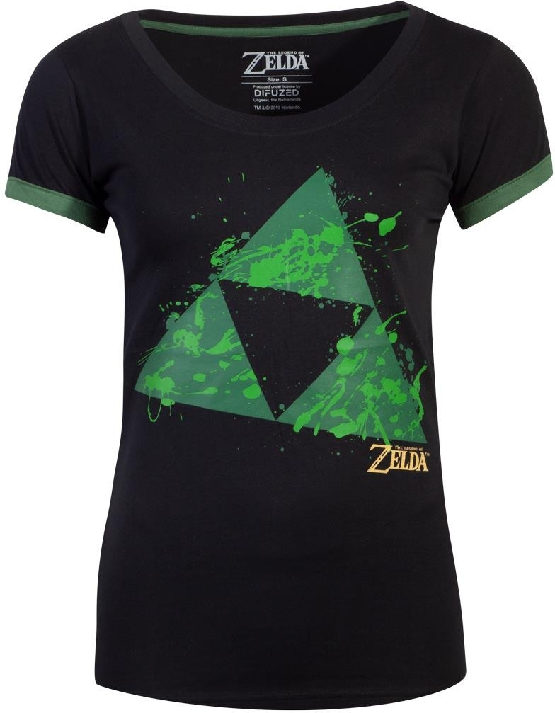Zelda - Triforce Splatter Women's T-shirt