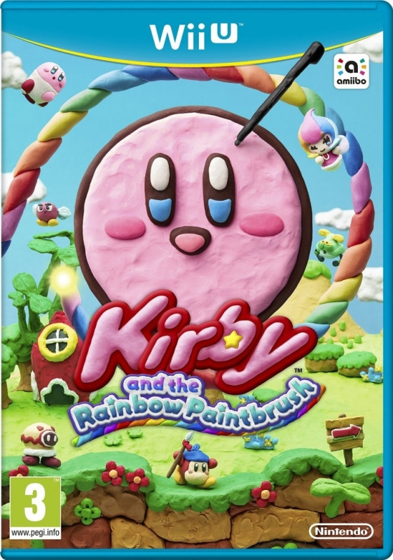 Image of Kirby and the Rainbow Paintbrush