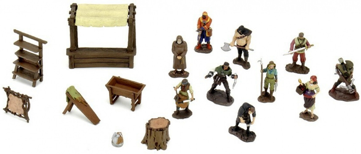 Warlock Tiles - Merchants