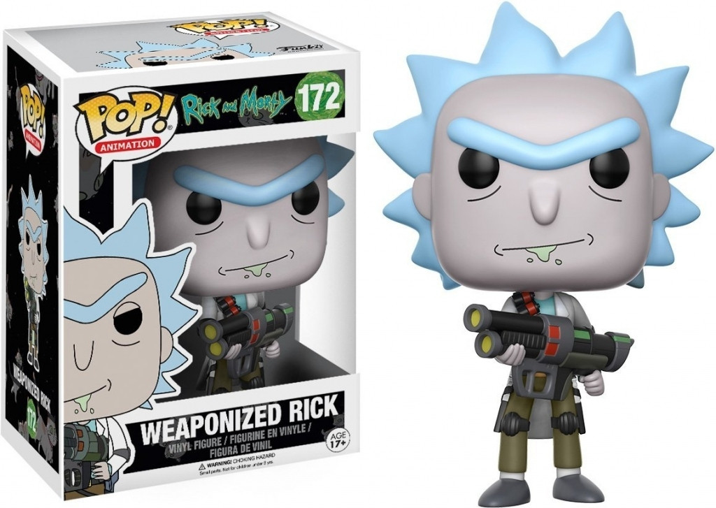 Funko Rick And Morty Pop Vinyl Weaponized funko kopen in de aanbieding