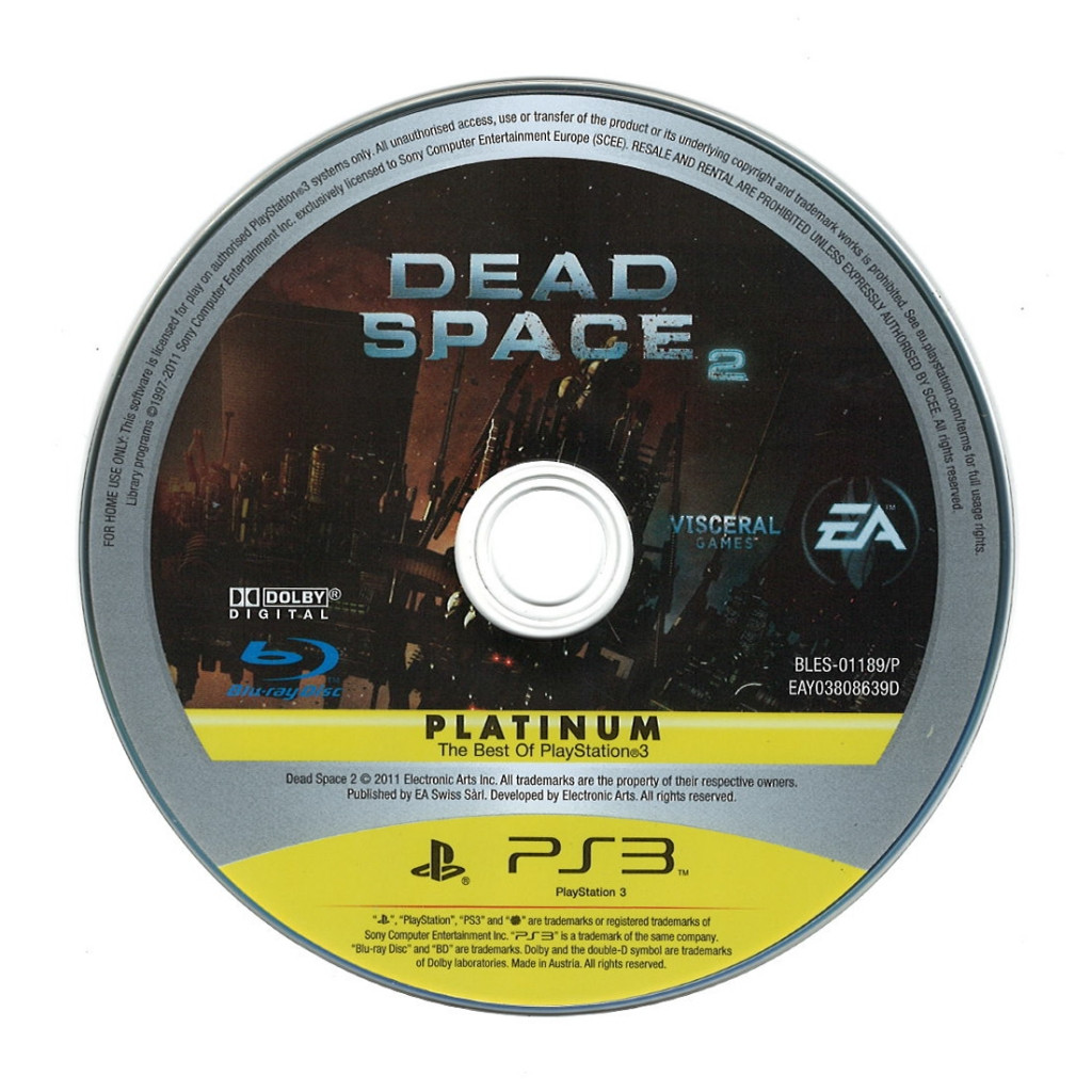 Dead Space 2 (platinum) (losse disc)