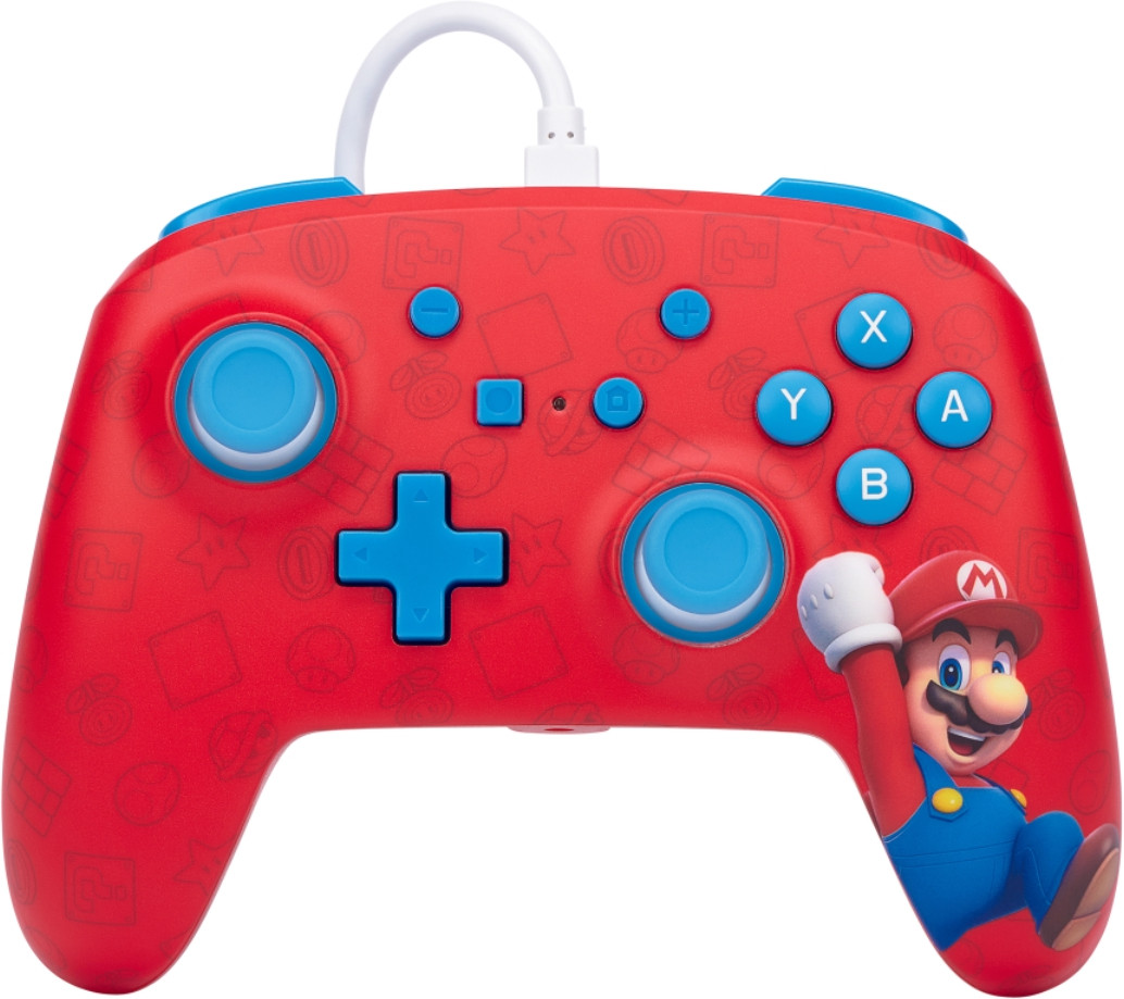 PowerA Enhanced Wired Controller - Woo-Hoo! Mario