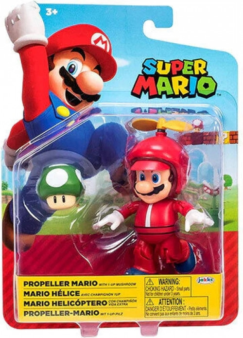 Super Mario Action Figure - Propeller Mario afbeelding