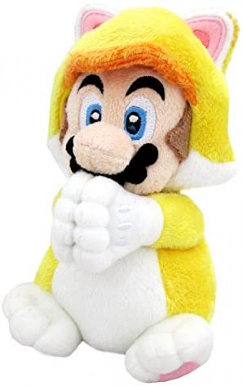 Super Mario Pluche - Cat Mario with Magnetic Hands