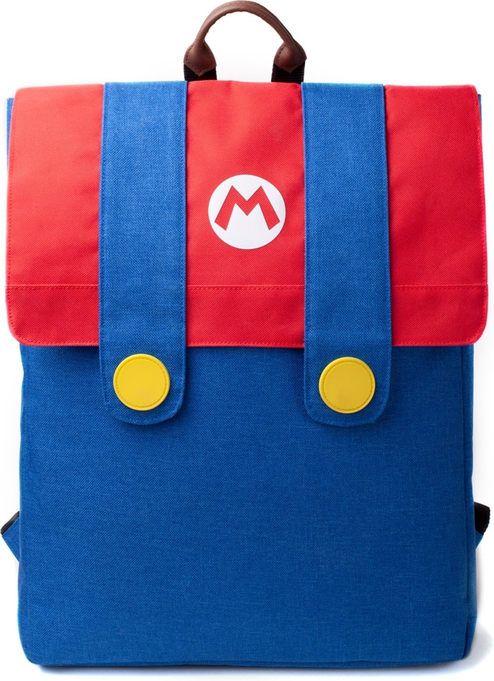 Super Mario - Mario Denim Suit Flap Backpack