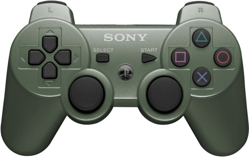 Image of Sony Wireless Dual Shock 3 Controller (Jungle Green)