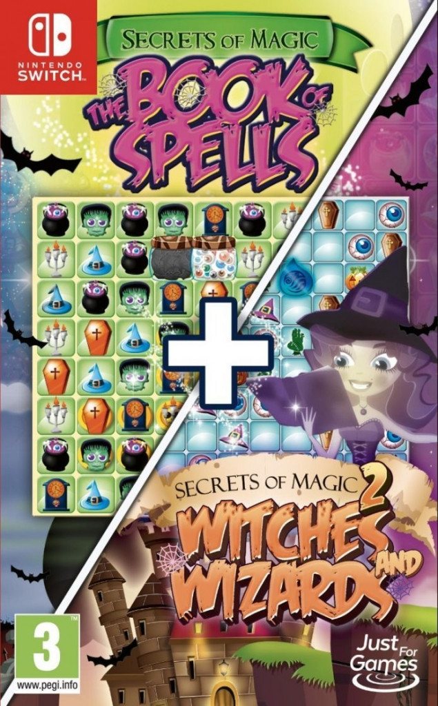 Secrets of Magic 1+2: The Book of Spells + Secrets of Magic 2: Witches and Wizards