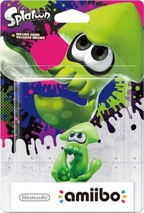 Amiibo Splatoon - Inkling Squid Green