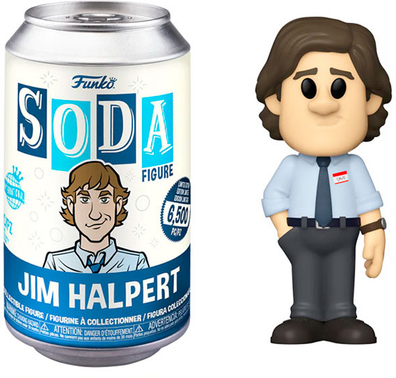 The Office Funko Vinyl Soda: Jim Halpert