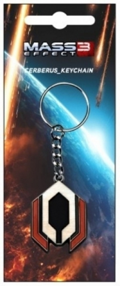 Image of Mass Effect 3 Cerberus Keychain