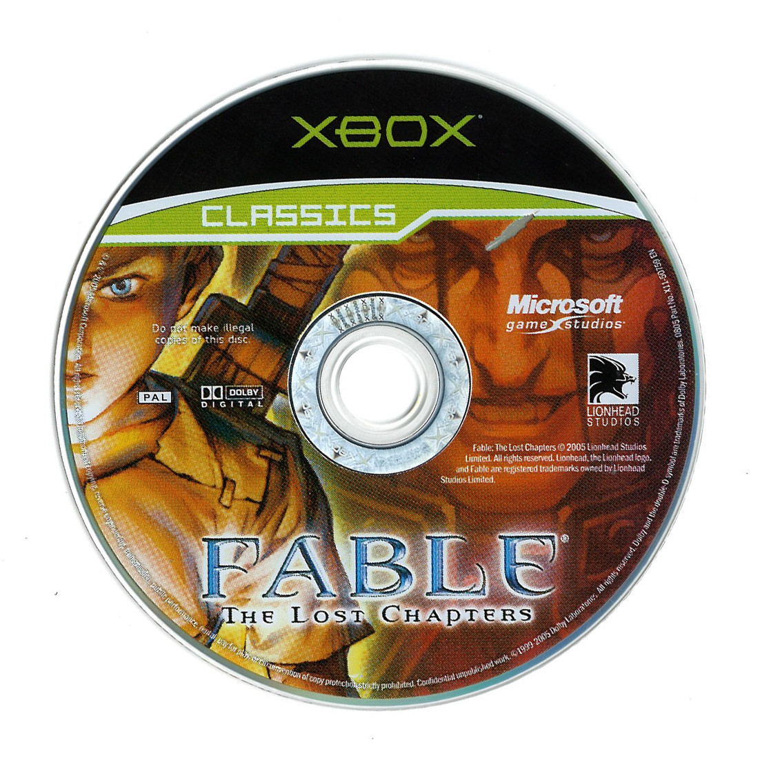 Fable the Lost Chapters (classics) (losse disc)