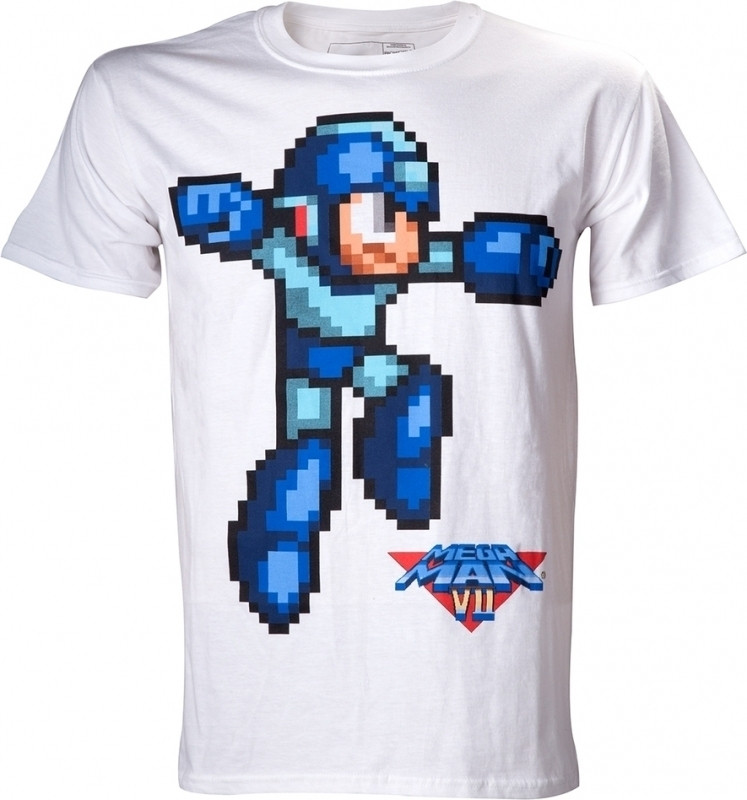 Image of Megaman White Character T-Shirt