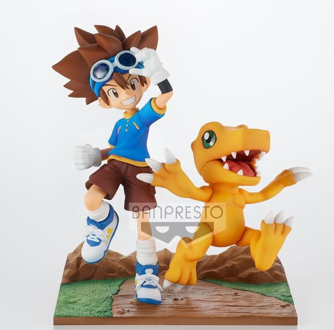 Digimon Taichi and Agumon Figure DXF Adventure Archives 15cm