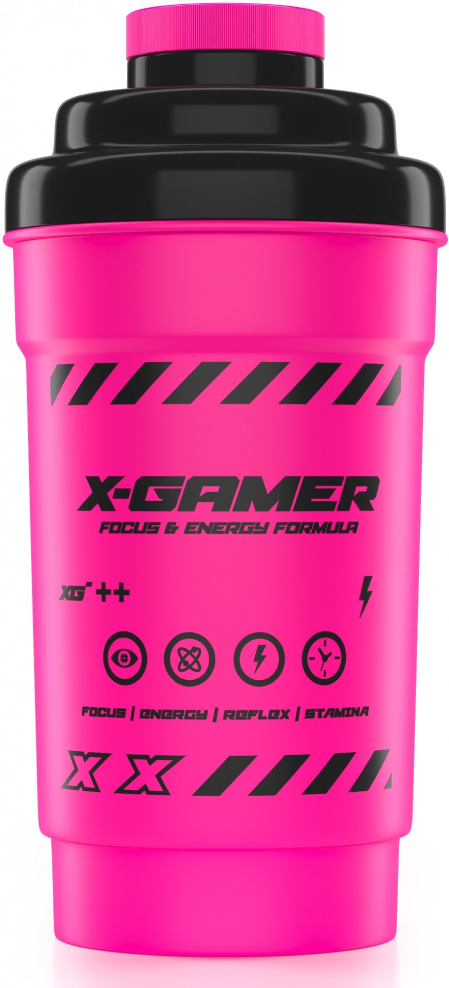 X-Gamer Focus & Energy Formula - Magenta X-Mixr 4.0 Shaker