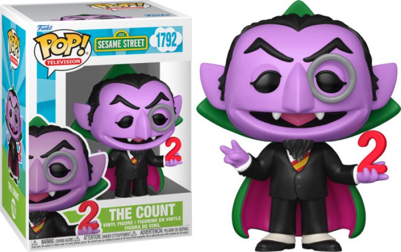 Sesame Street Funko Pop Vinyl: The Count afbeelding