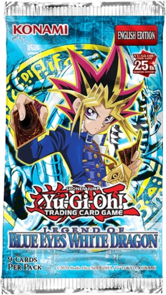 Yu-Gi-Oh! TCG 25th Anniversary Legend of Blue Eyes White Dragon Booster Pack