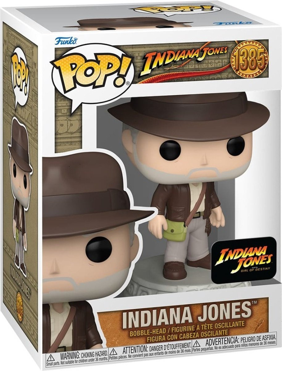 Indiana Jones - Dial of Destiny Funko Pop Vinyl: Indiana Jones afbeelding