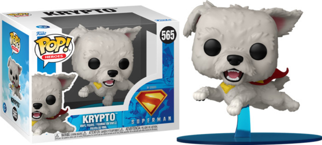 Superman 2025 Funko Pop Vinyl: Krypto afbeelding