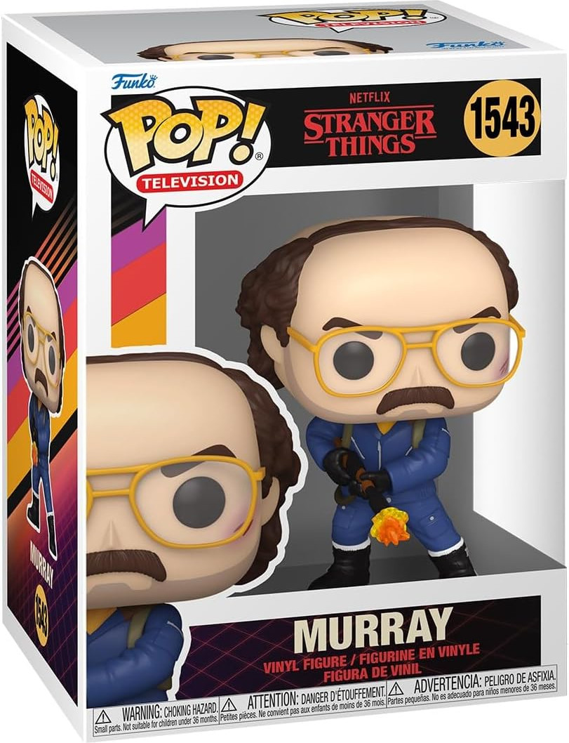 Stranger Things Funko Pop Vinyl: Murray afbeelding