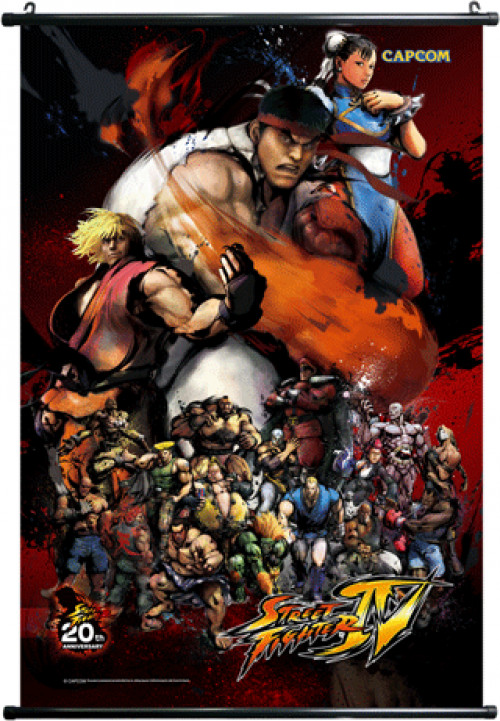 Street Fighter IV Wall Scroll